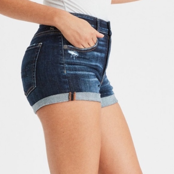 American Eagle Outfitters hi rise shortie short